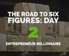 The Road to Six Figures Challenge Day 2