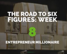 The Road to Six Figures Challenge Week 8